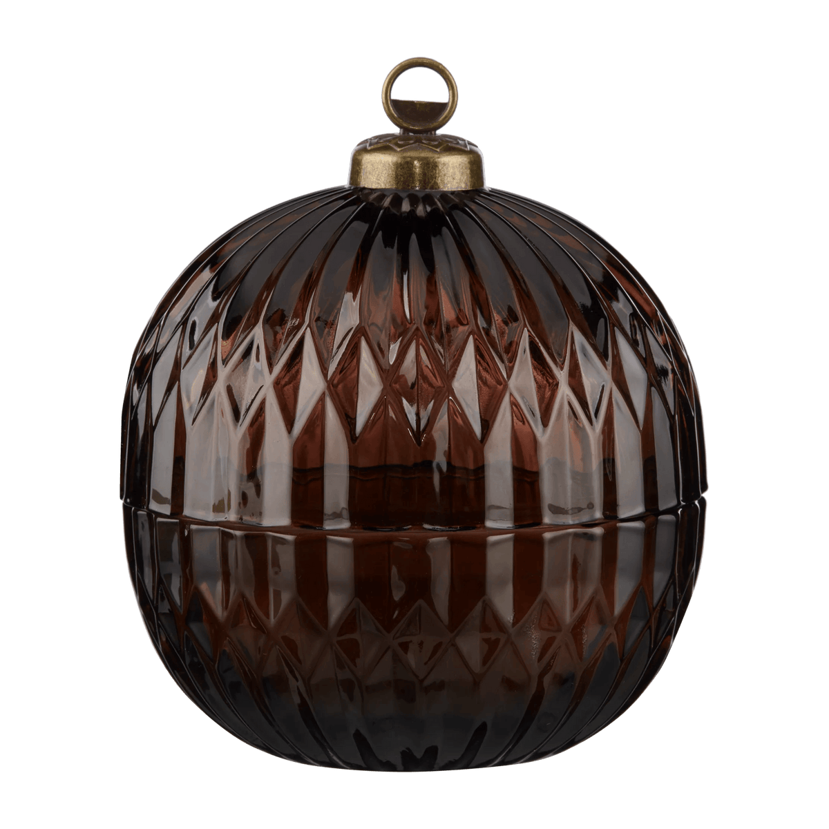 Ornament Candle Holder With Wax