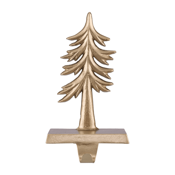 Gold Tree Stocking Hook