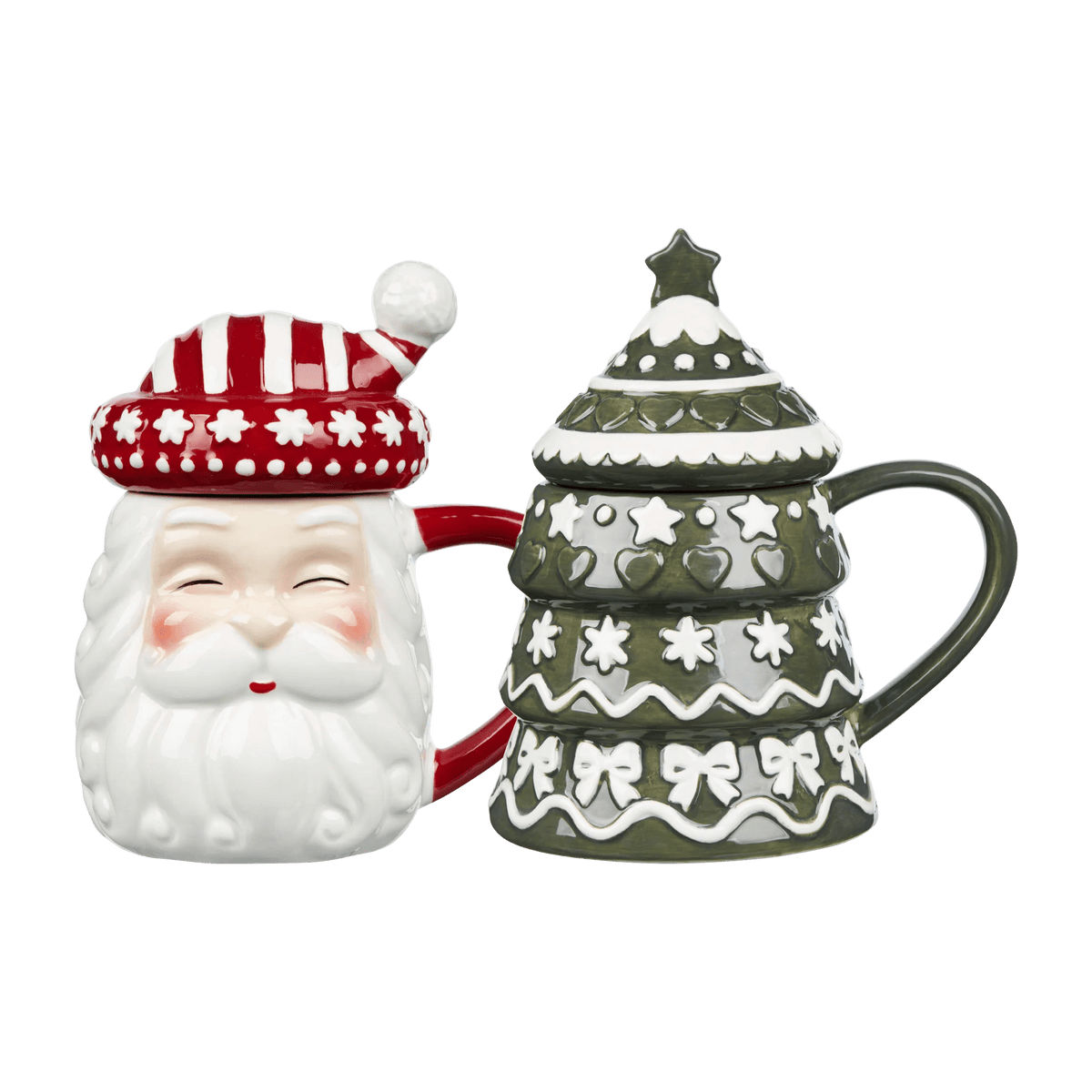 Ensemble 2 tasses de Noël
