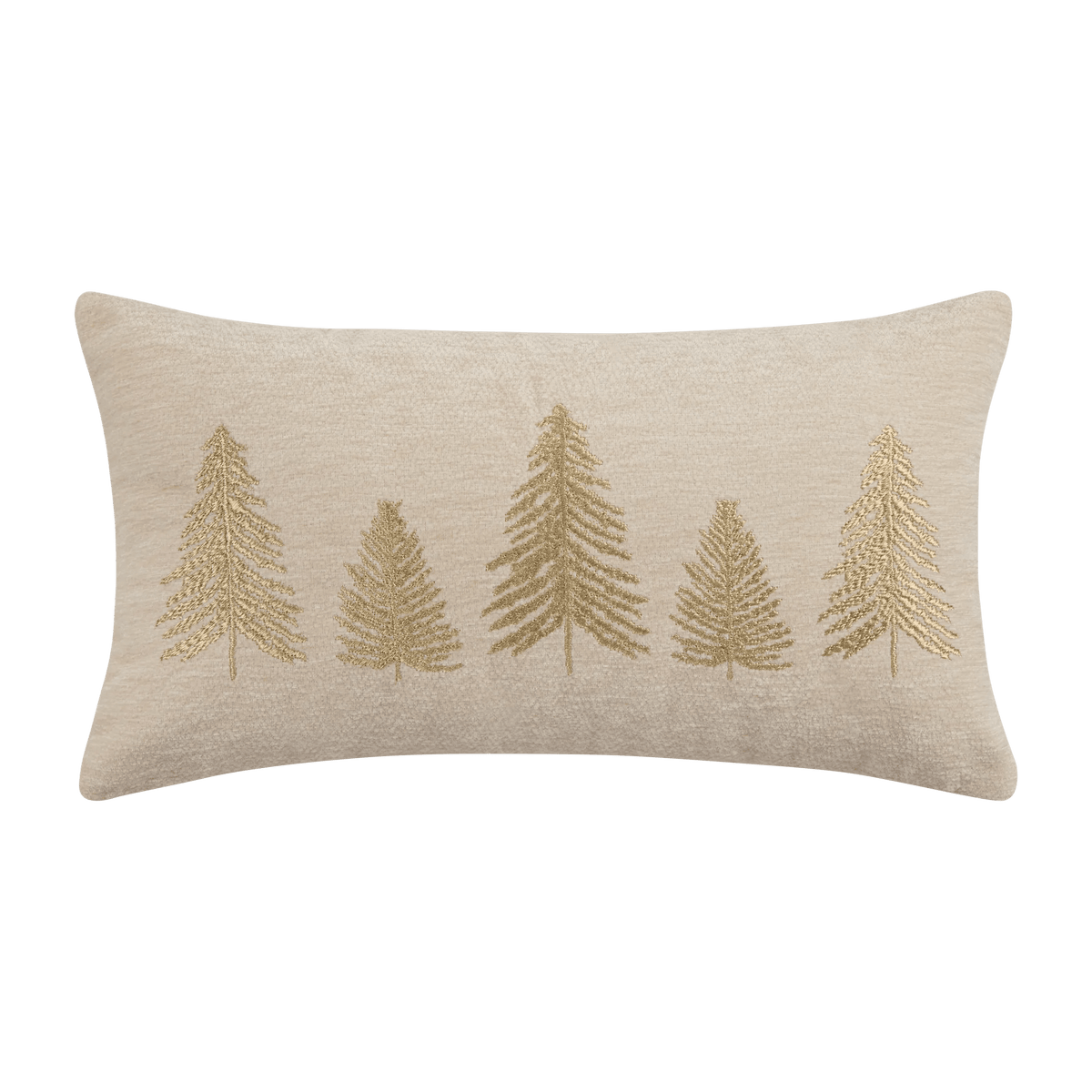 Molly Christmas Trees Decorative Lumbar Pillow