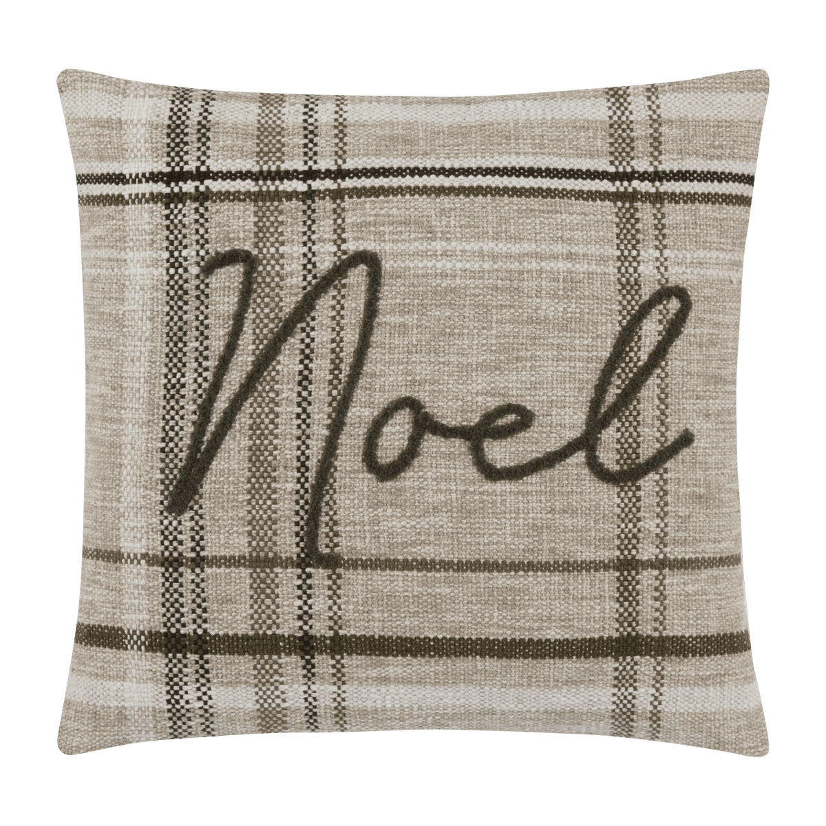 Coussin décoratif Harper à carreaux