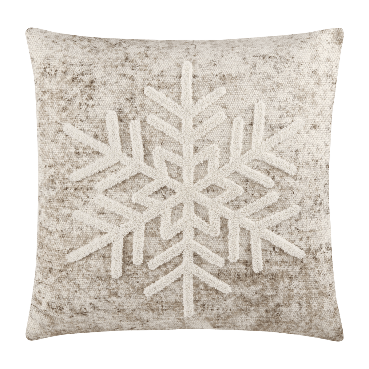 Coussin décoratif flocon Metis  
