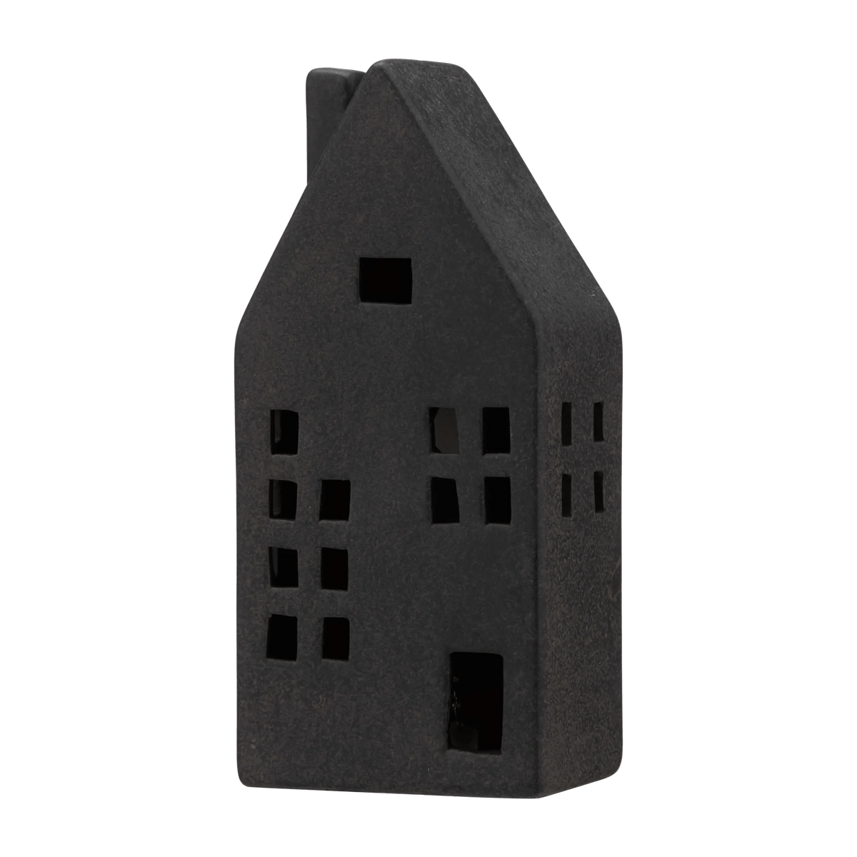 Maison noir à DEL en céramique