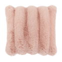 Light Pink Ariella Decorative Faux Fur Pillow