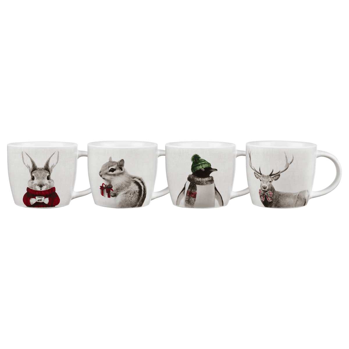 Ensemble de 4 tasses des fêtes