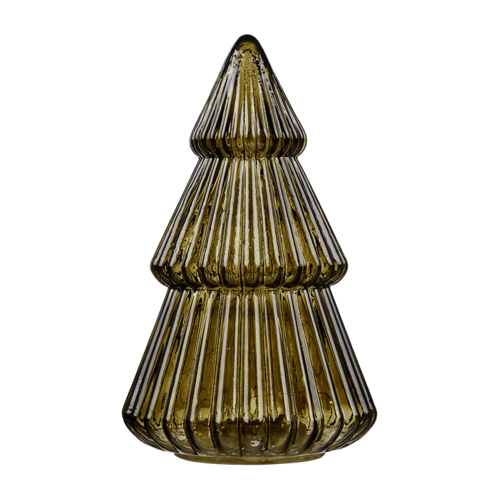 Decorative Glass Christmas Tree