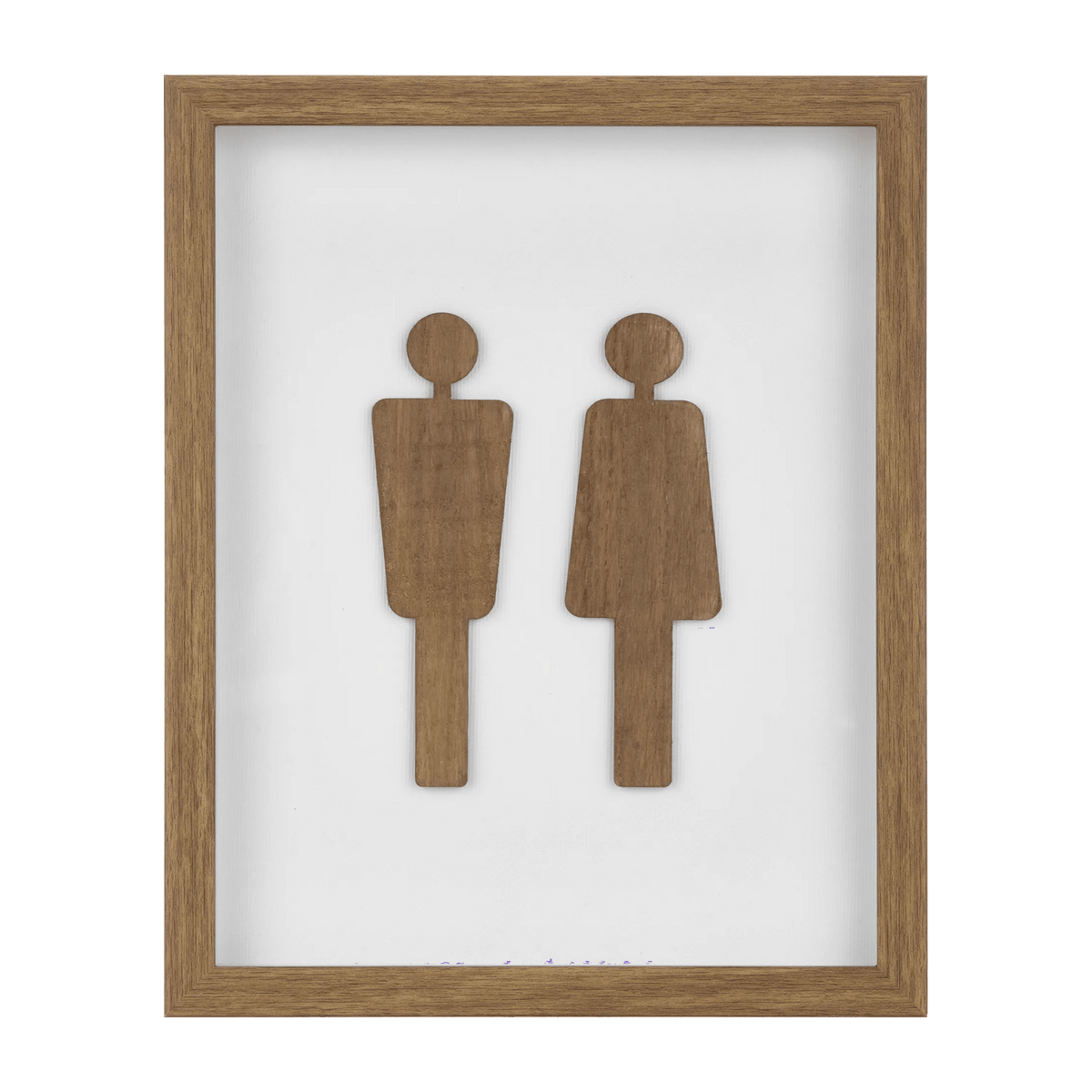 Décor mural acacia silhouette homme et femme