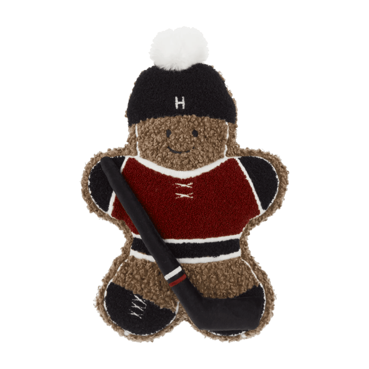 Coussin hockey en forme de pain d'épices