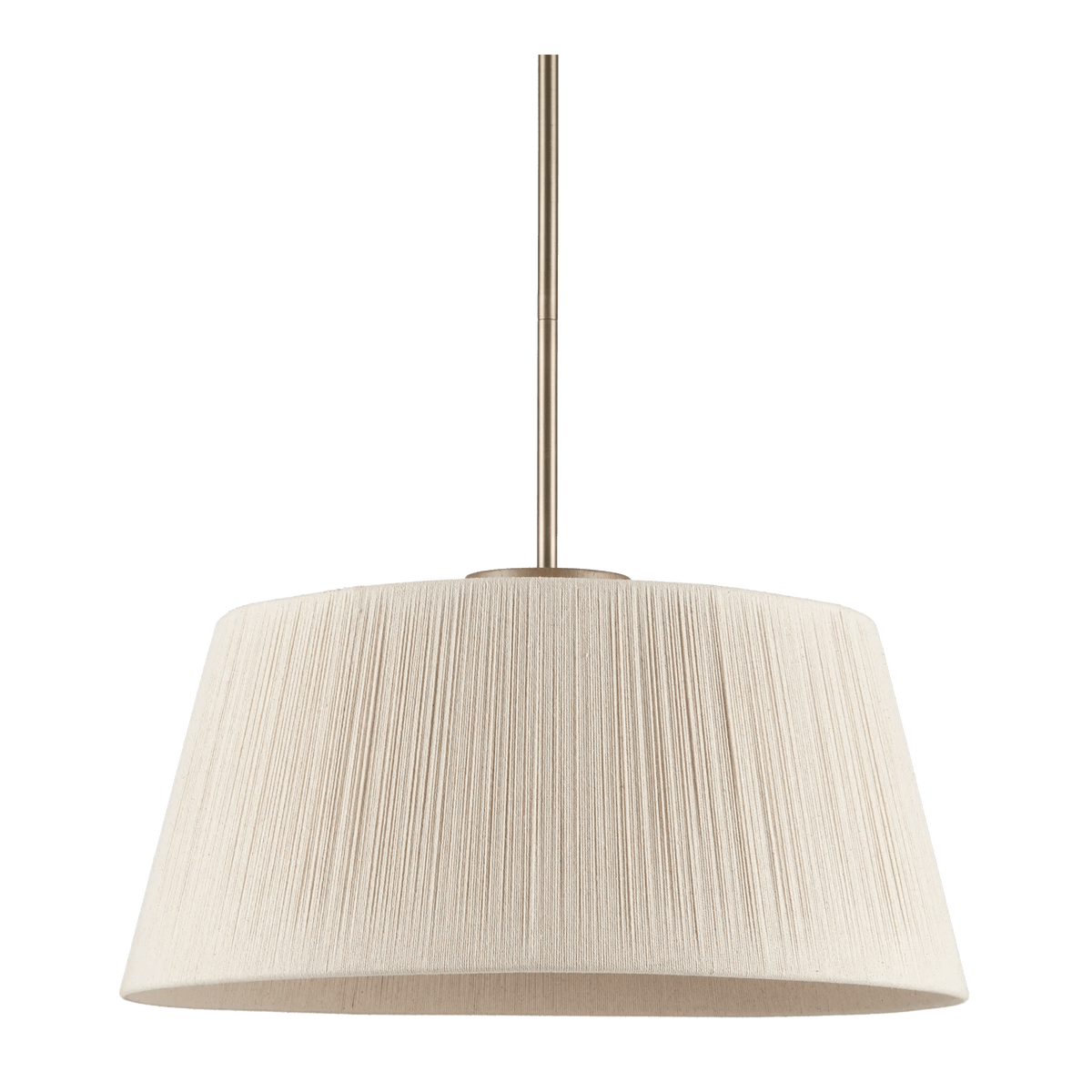 Off-White Rope Ceiling Lamp
