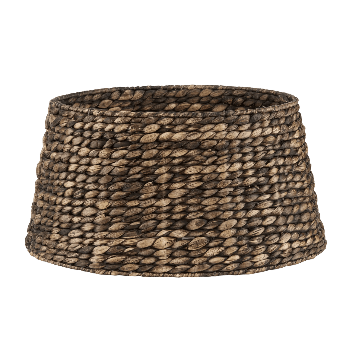 Jupe d'arbre en fibre naturelle brune