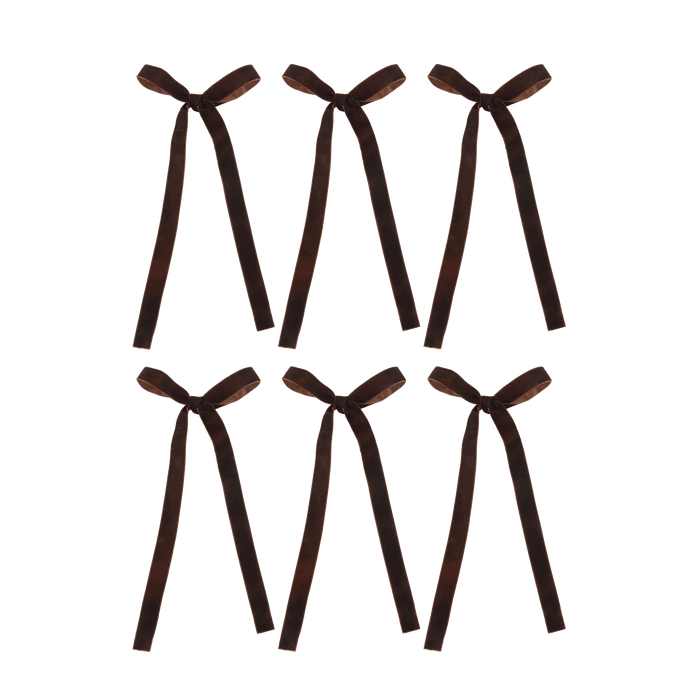 Set of 6 Bow Ornaments