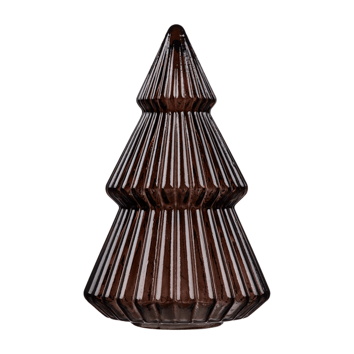 Sapin décoratif en verre