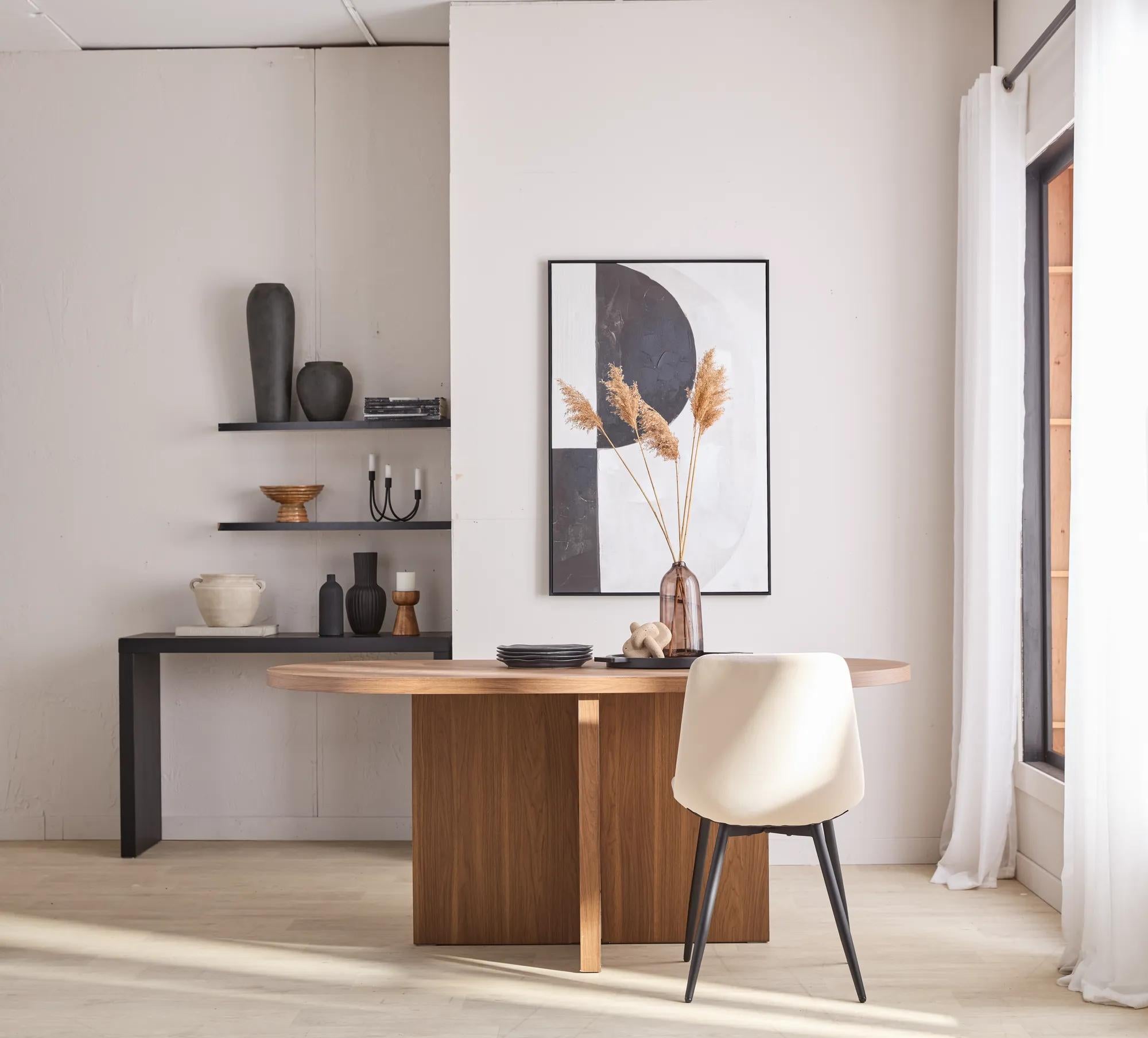 Walnut Dining Table – Bouclair