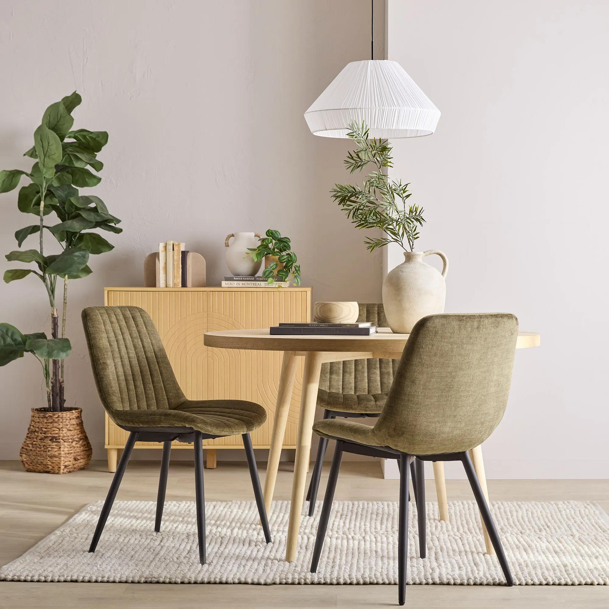 Dining Chair Bouclair Desk Chair Velvet Fabric And Metal Dining