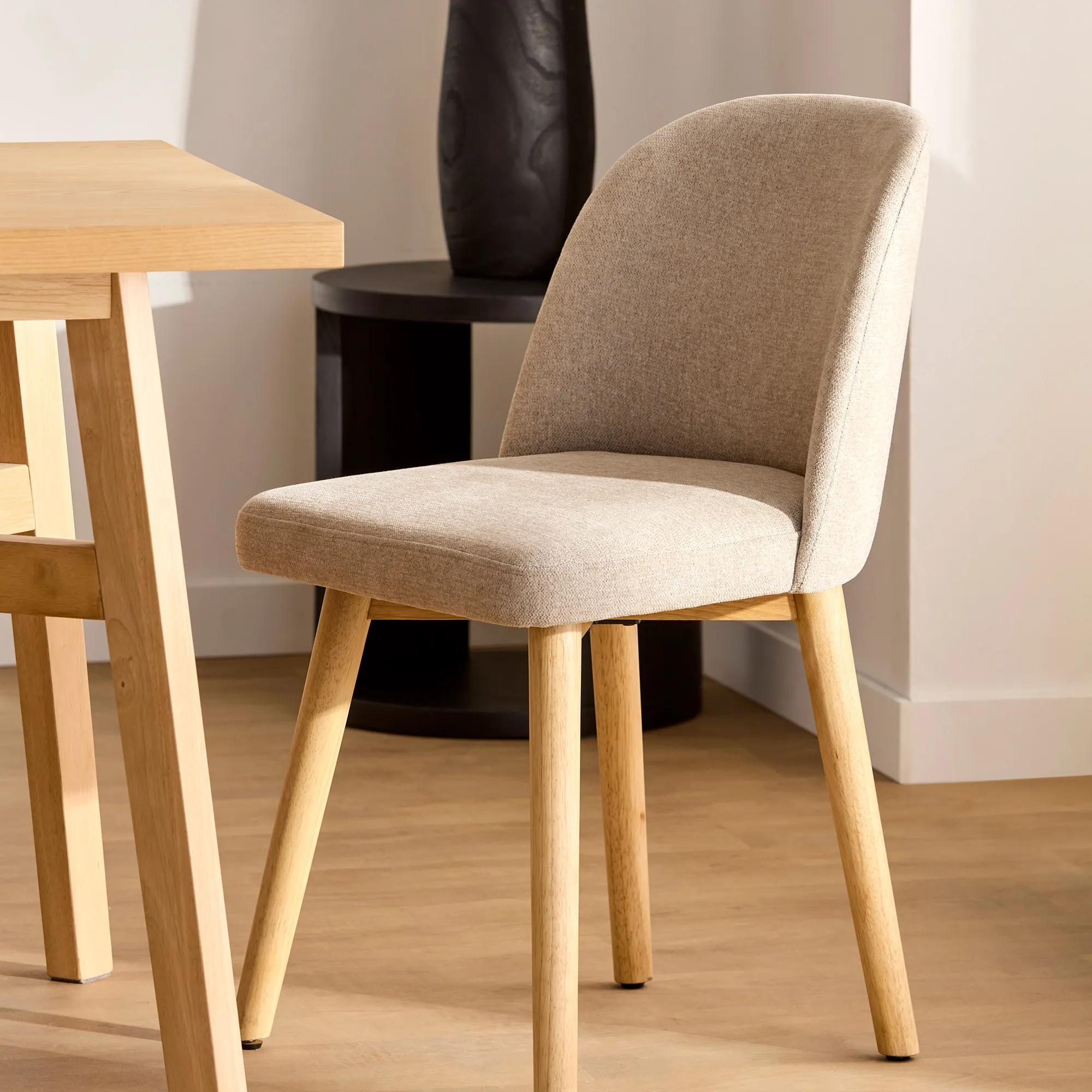 ダイニングチェア Vintage Fabric Wooden Chair ジャパンヴィンテージ ダイニングチェア チーク材 椅子/Japanese