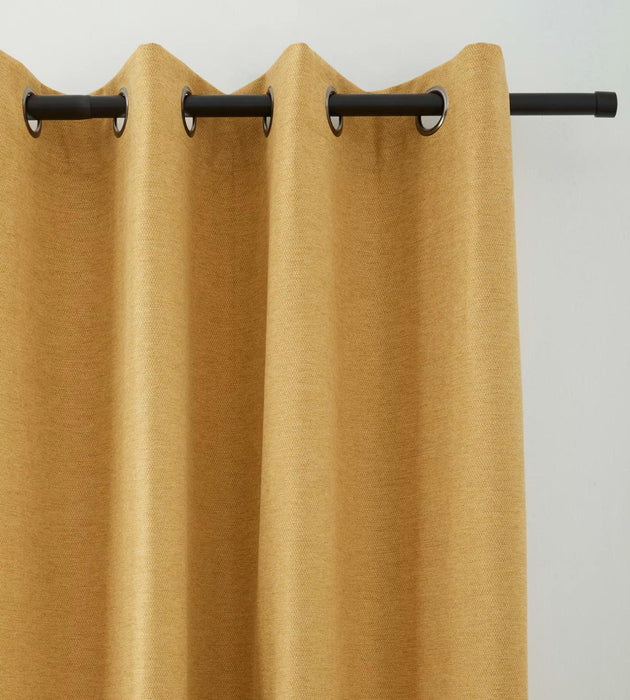 Rideau coupe-lumière Dion Ocre