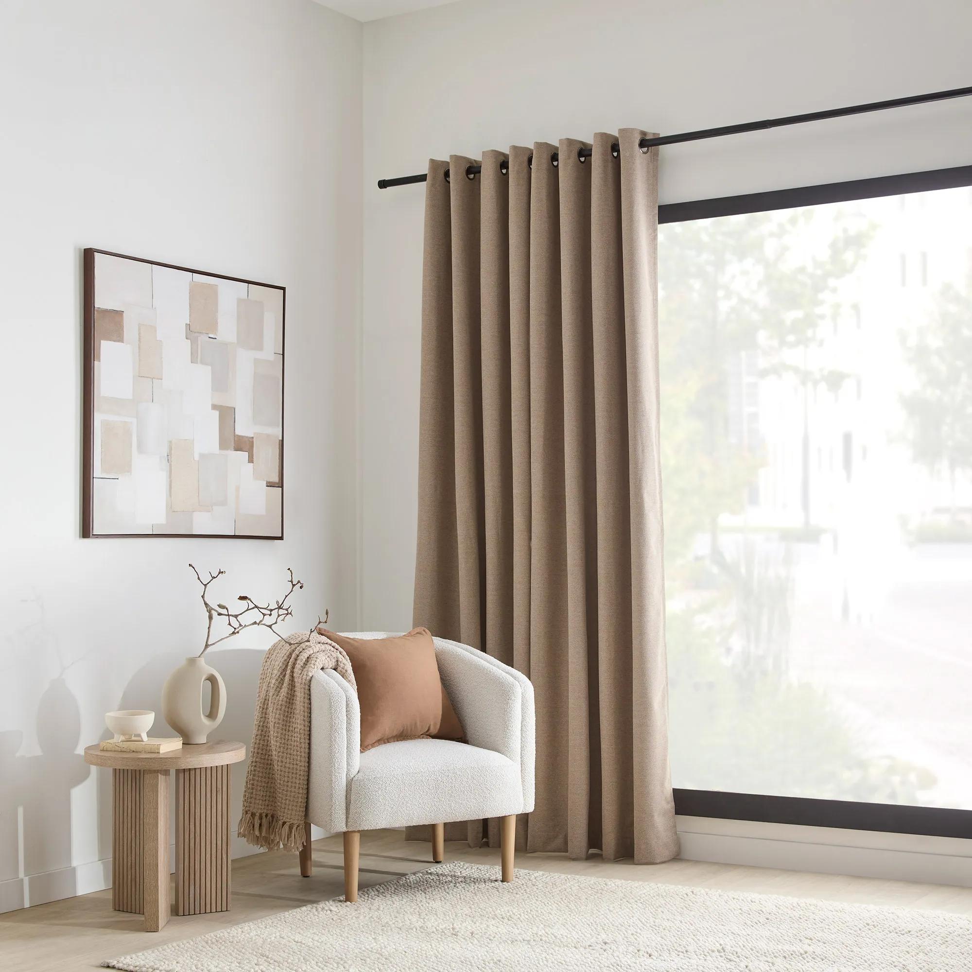 Taupe Dion Blackout Curtain