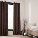 Dark Brown Oakley Panel Curtain