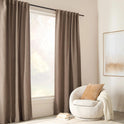 Taupe Indie Panel Curtain