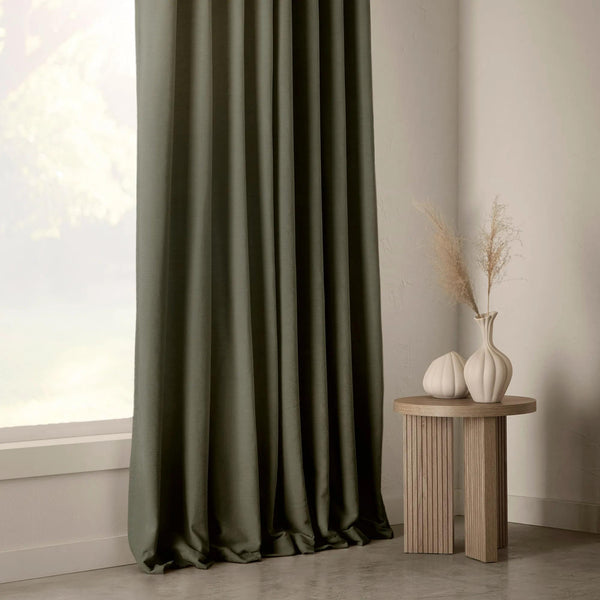 Green Emile Panel Curtain – Bouclair