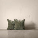 Dark Green Sierra Decorative Cushion Set of 2