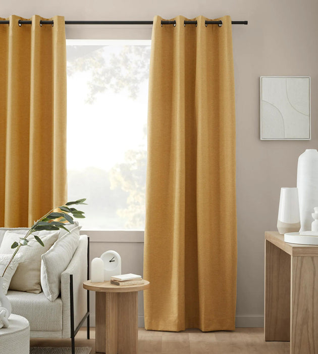 Ochre Dion Blackout Curtain