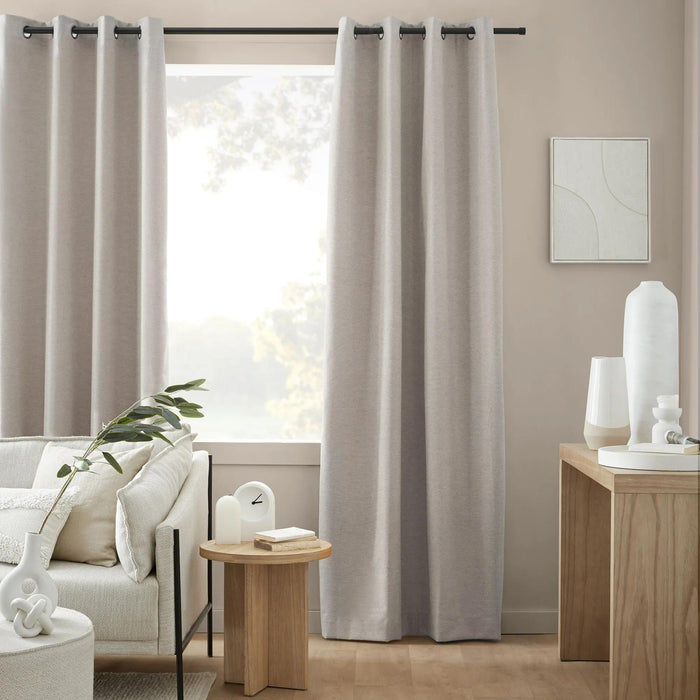 Light Beige Dion Blackout Curtain