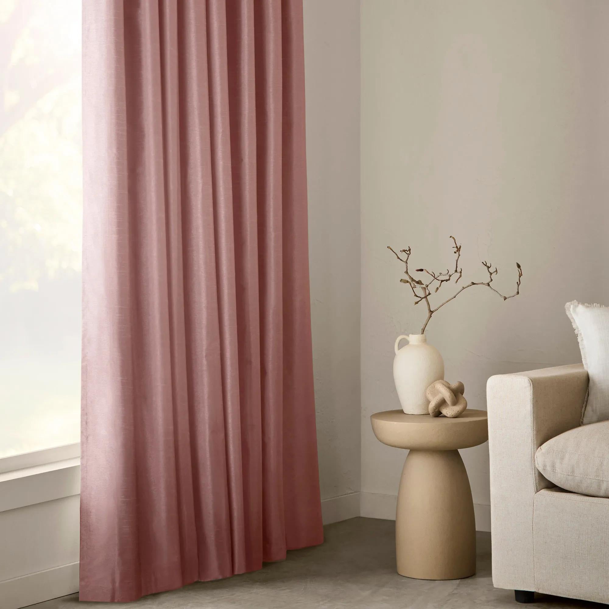 Pink Pegaze Blackout Curtain