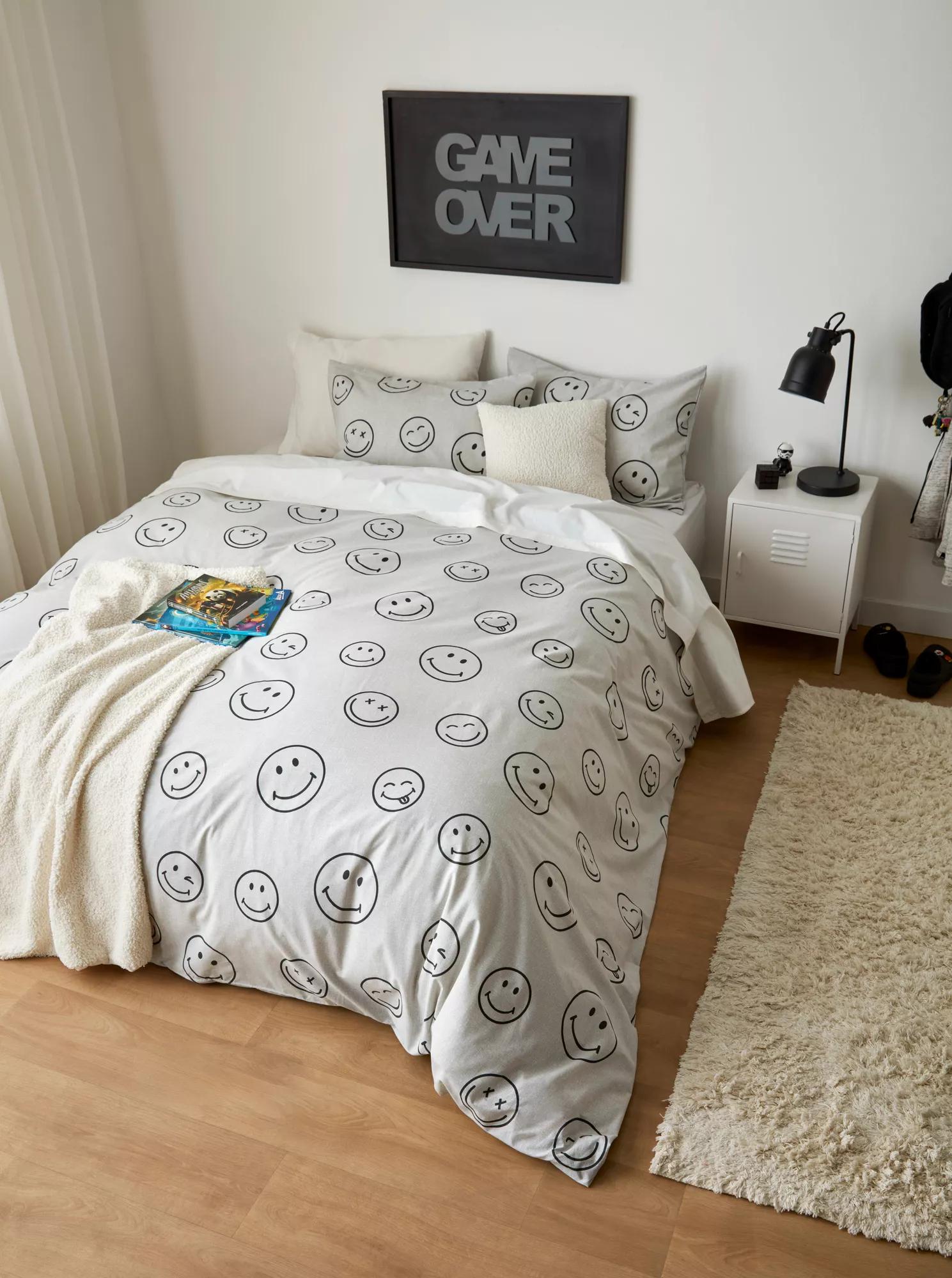 Freddy Smiley Print Duvet Cover Set