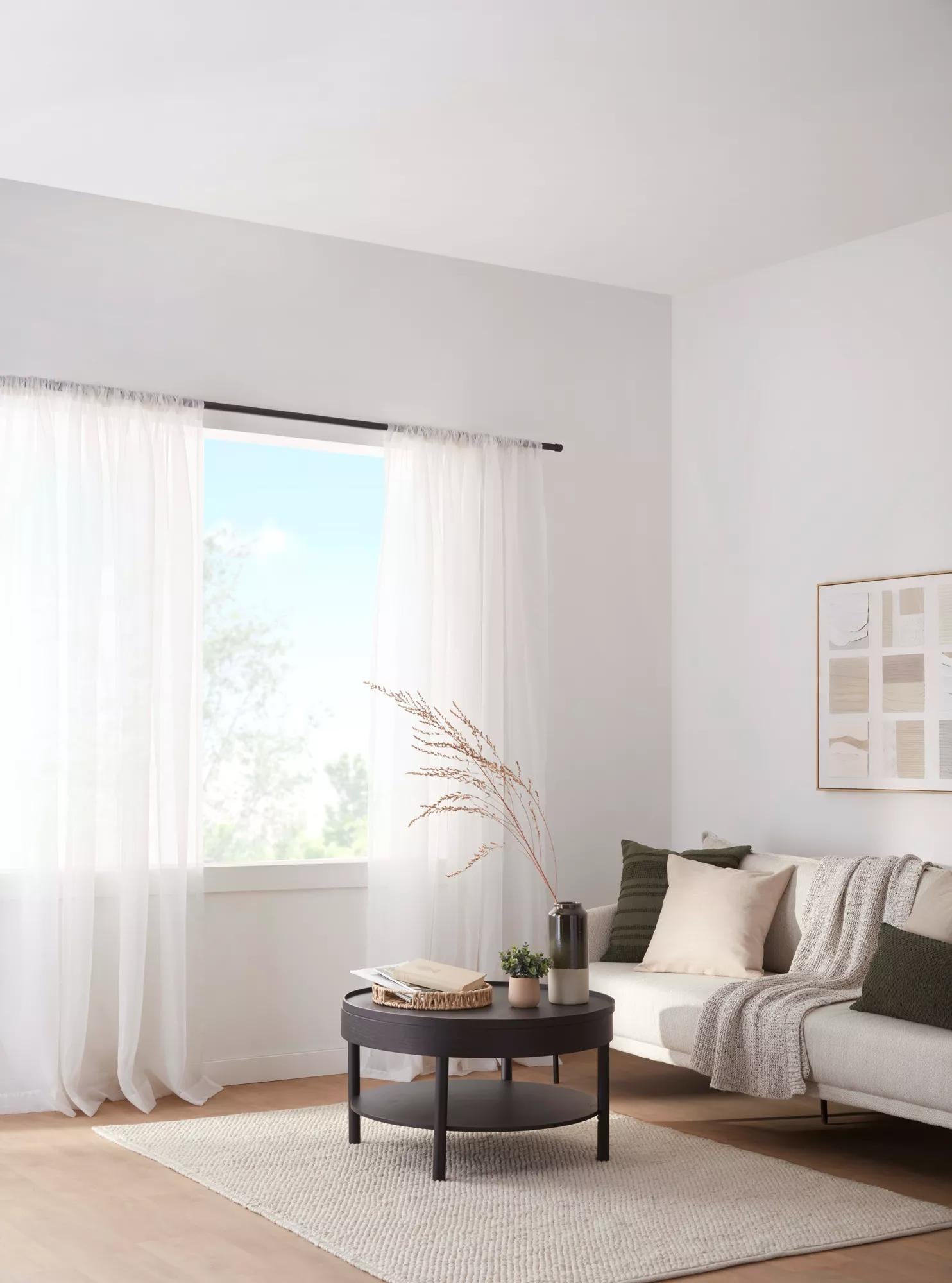 Rod Pocket Sheer Curtain