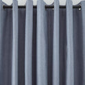 Blue Chambray Blackout Curtain