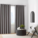 Charcoal Chambray Blackout Curtain