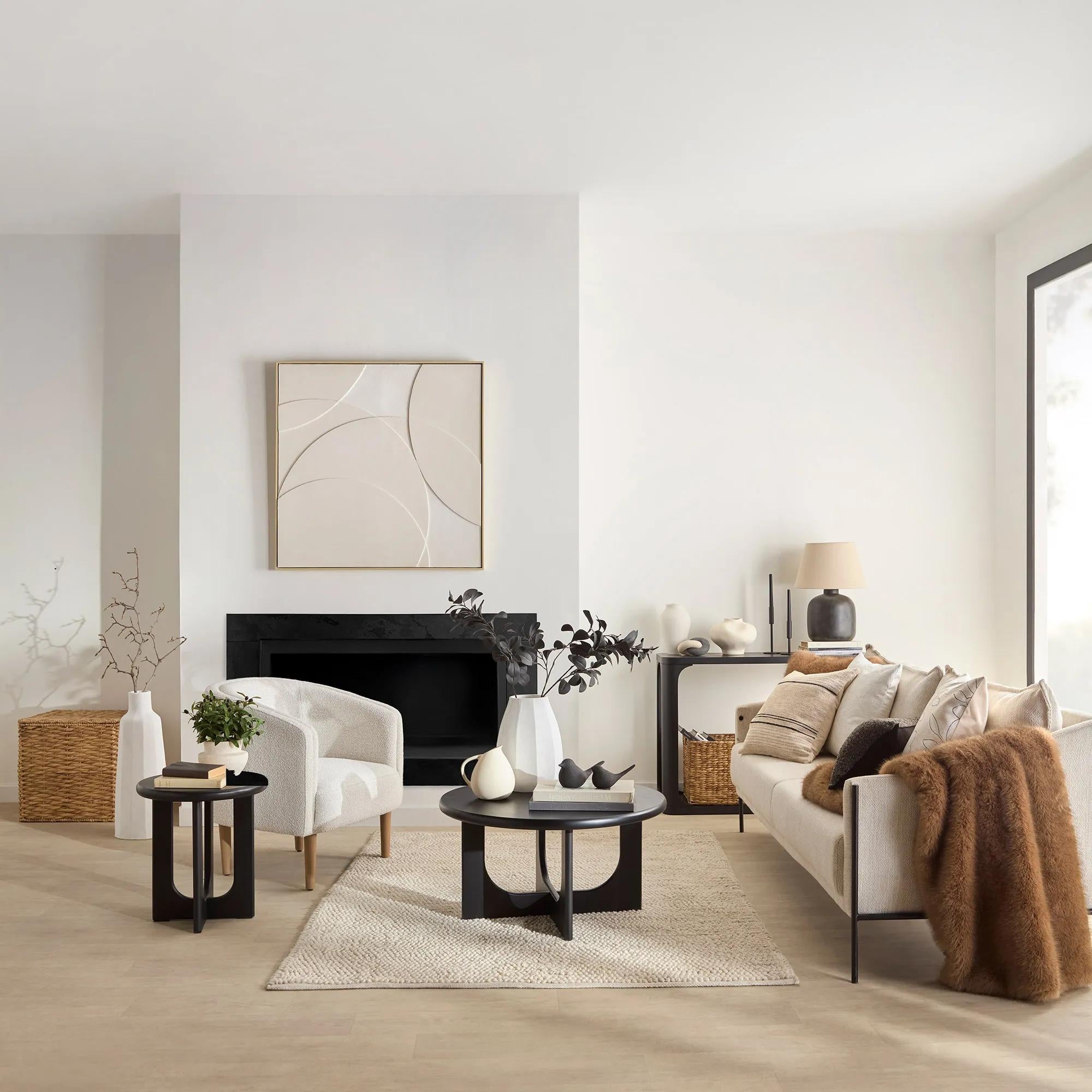 WTW MONTAUK COFFEE TABLE ブラック WTW MONTAUK COFFEE TABLE ブラック
