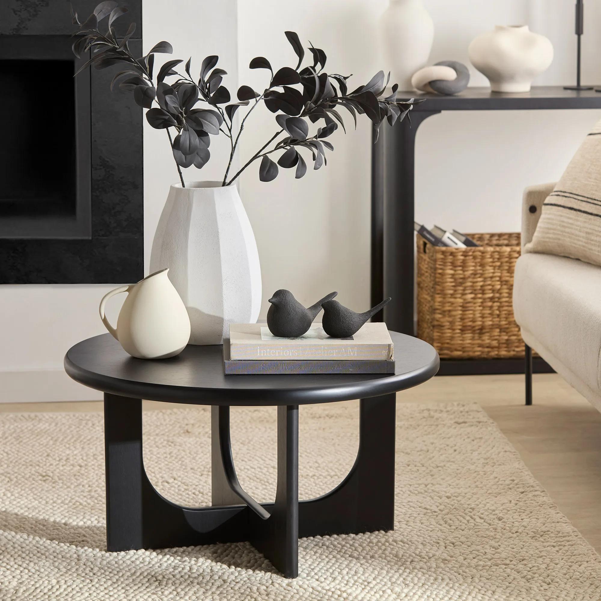 Black Coffee Table – Bouclair