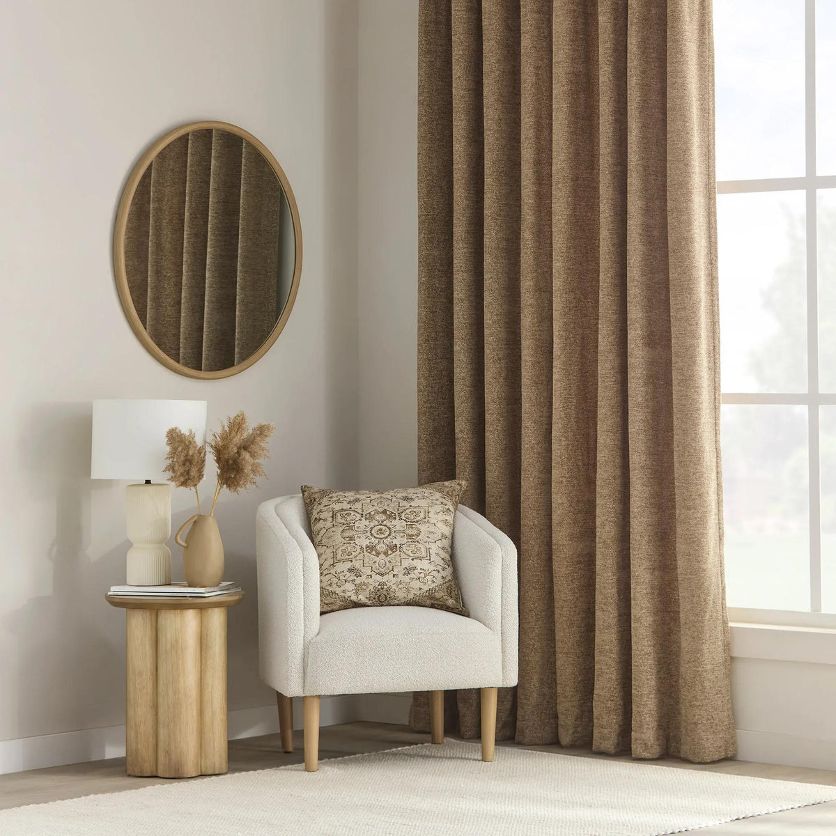 Taupe Ansley Curtain