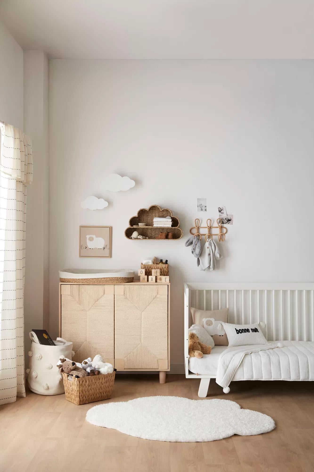 Woven Baby Changing Basket – Bouclair - Main Image