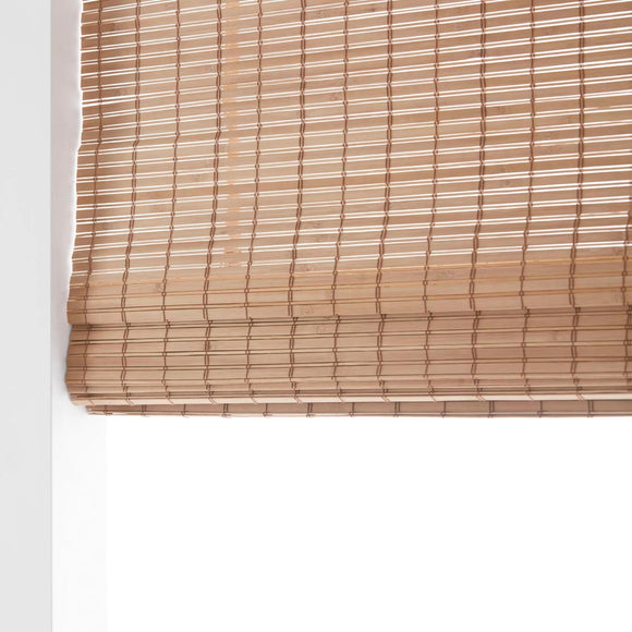 Cordless Tahiti Bamboo Roman Shade