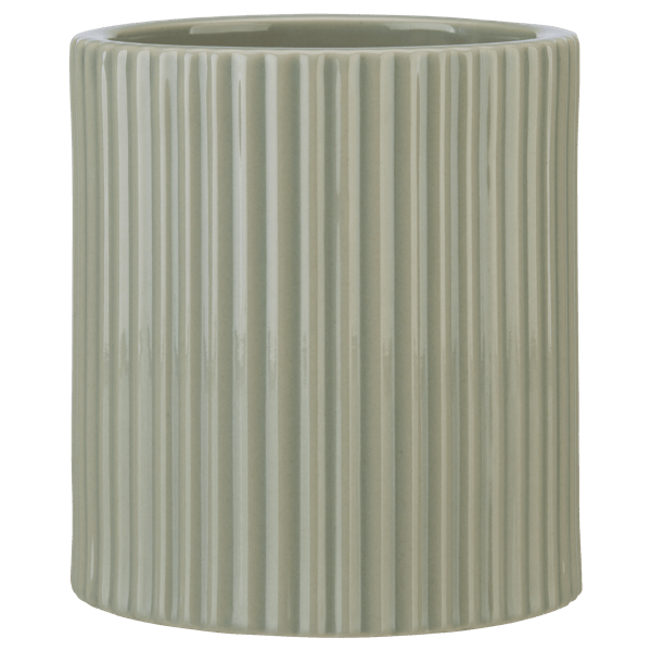 Ribbed Utensil Jar