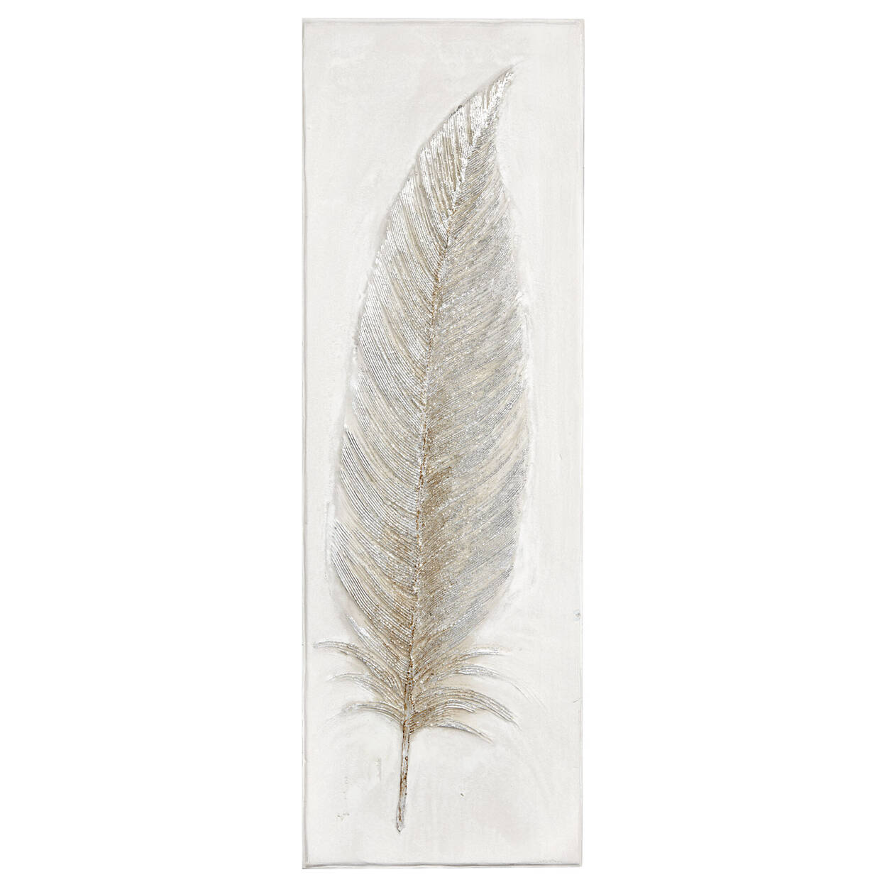 Feather Oil-Painted Canvas | Bouclair Canada